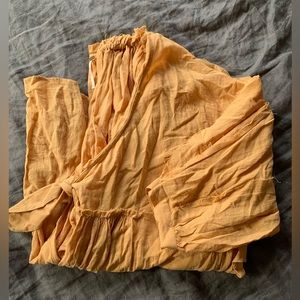 Free people boho blouse, size xs